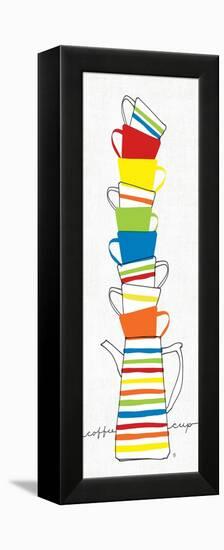 Stacks of Cups II-Avery Tillmon-Framed Stretched Canvas