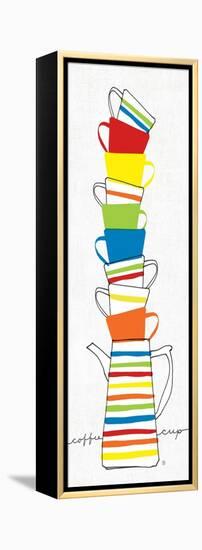 Stacks of Cups II-Avery Tillmon-Framed Stretched Canvas