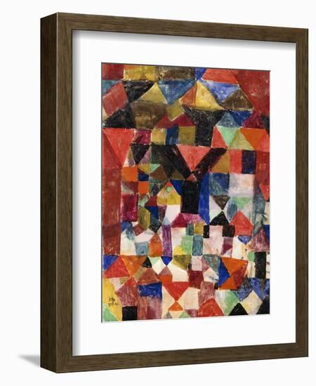 Stadtartiger Building-Paul Klee-Framed Giclee Print