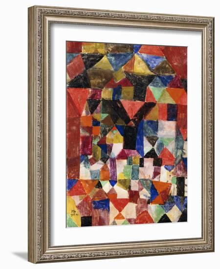 Stadtartiger Building-Paul Klee-Framed Giclee Print