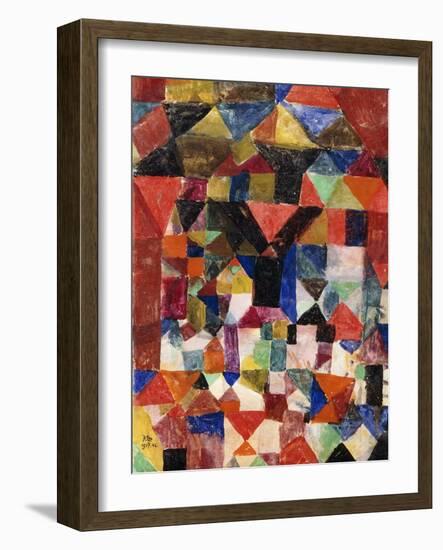 Stadtartiger Building-Paul Klee-Framed Giclee Print