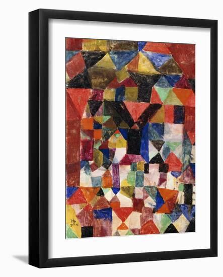 Stadtartiger Building-Paul Klee-Framed Giclee Print