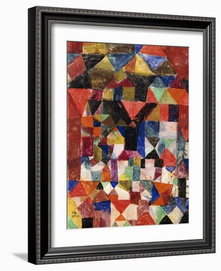 Stadtartiger Building-Paul Klee-Framed Giclee Print