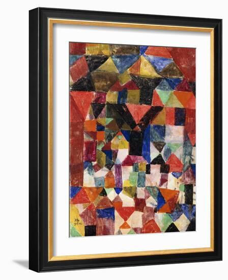 Stadtartiger Building-Paul Klee-Framed Giclee Print