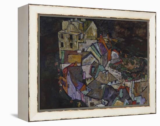 Stadtende III, 1917/1918. (Krumau)-Egon Schiele-Framed Premier Image Canvas