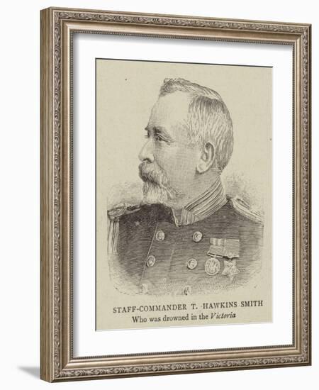 Staff-Commander T Hawkins Smith-null-Framed Giclee Print