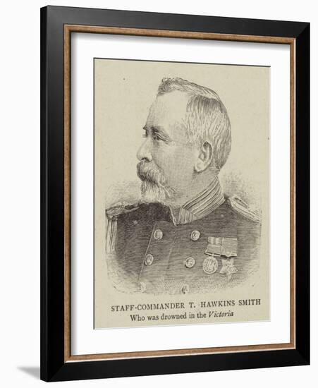 Staff-Commander T Hawkins Smith-null-Framed Giclee Print