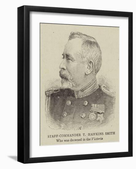 Staff-Commander T Hawkins Smith-null-Framed Giclee Print