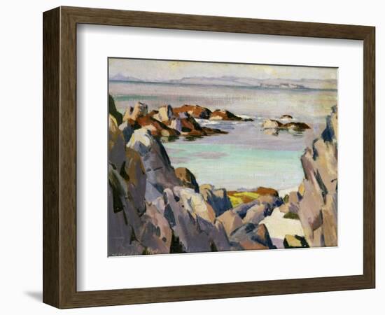 Staffa and Rhum from Iona-Francis Campbell Boileau Cadell-Framed Giclee Print