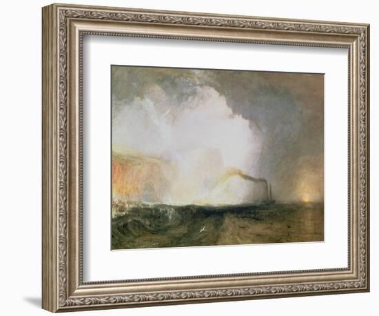 Staffa, Fingal's Cave, 1832-J. M. W. Turner-Framed Giclee Print