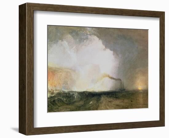 Staffa, Fingal's Cave, 1832-J. M. W. Turner-Framed Giclee Print