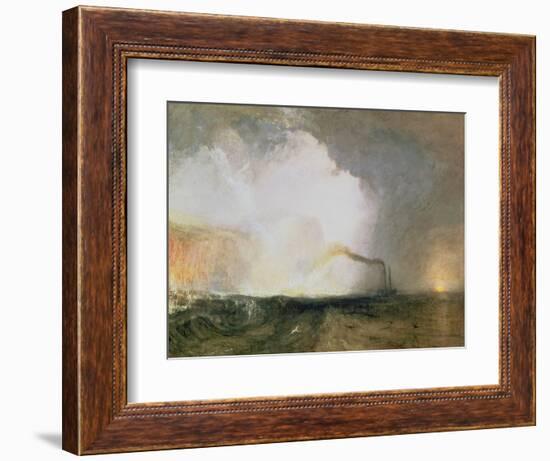 Staffa, Fingal's Cave, 1832-J. M. W. Turner-Framed Giclee Print