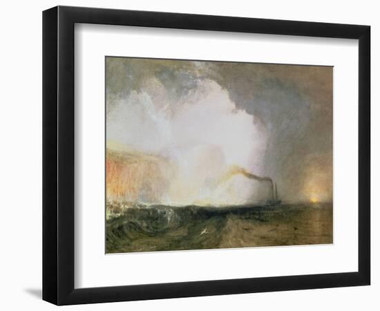 Staffa, Fingal's Cave, 1832-J. M. W. Turner-Framed Giclee Print