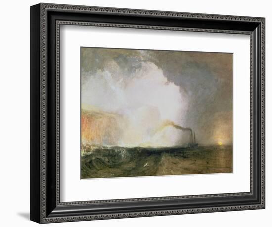 Staffa, Fingal's Cave, 1832-J. M. W. Turner-Framed Giclee Print