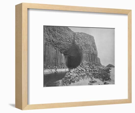 'Staffa - Fingal's Cave', 1895-Unknown-Framed Photographic Print