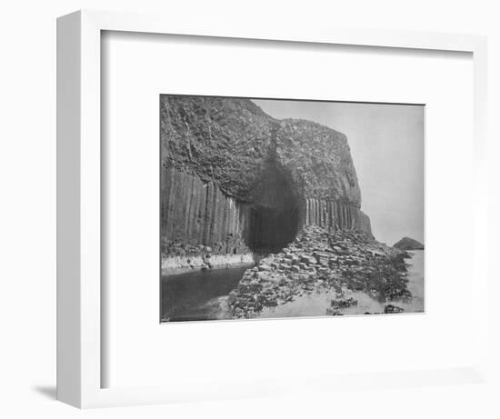 'Staffa - Fingal's Cave', 1895-Unknown-Framed Photographic Print