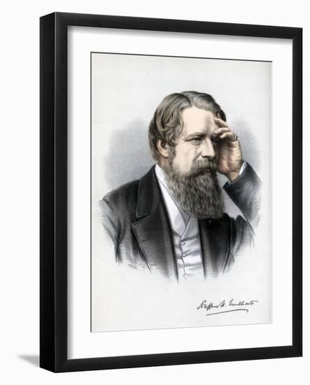 Stafford Northcote, 1st Earl of Iddesleigh, British Statesman, C1890-Petter & Galpin Cassell-Framed Giclee Print