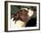 Staffordshire Bull Terrier Looking Up-Adriano Bacchella-Framed Photographic Print