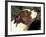 Staffordshire Bull Terrier Looking Up-Adriano Bacchella-Framed Photographic Print