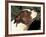 Staffordshire Bull Terrier Looking Up-Adriano Bacchella-Framed Photographic Print