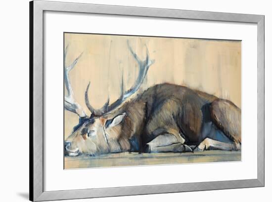 Stag, 2014-Mark Adlington-Framed Giclee Print