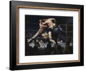 Stag at Sharkey’s, 1909-George Bellows-Framed Art Print