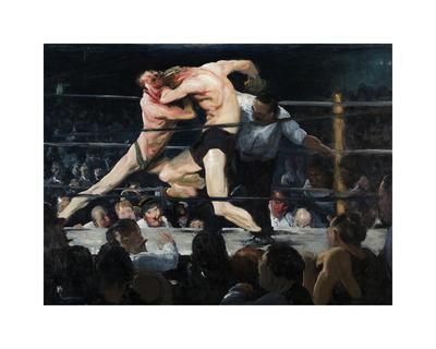 George Bellows 20x16 CANVAS ART fighting antique sports decor BOXING Boxers