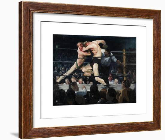 Stag Night at Sharkey's-George Wesley Bellows-Framed Premium Giclee Print