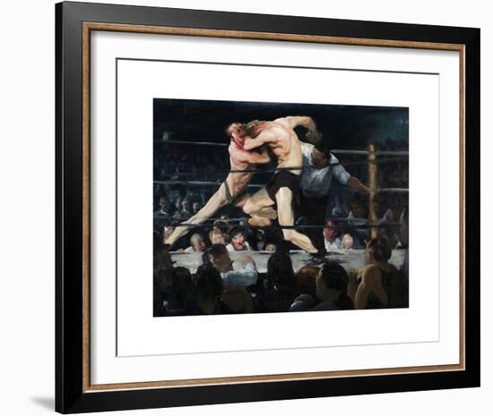 Stag Night at Sharkey's-George Wesley Bellows-Framed Premium Giclee Print