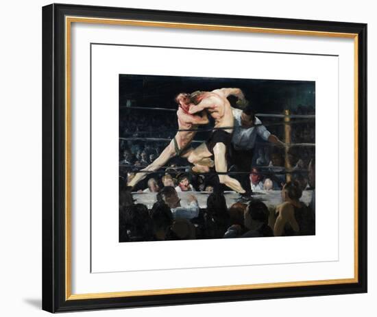 Stag Night at Sharkey's-George Wesley Bellows-Framed Premium Giclee Print