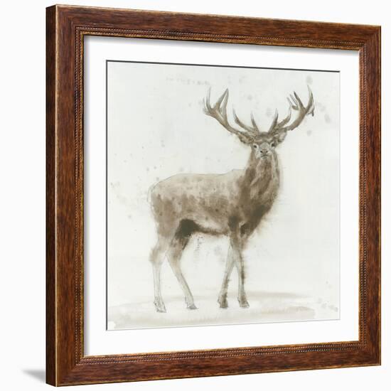 Stag v.2-James Wiens-Framed Art Print