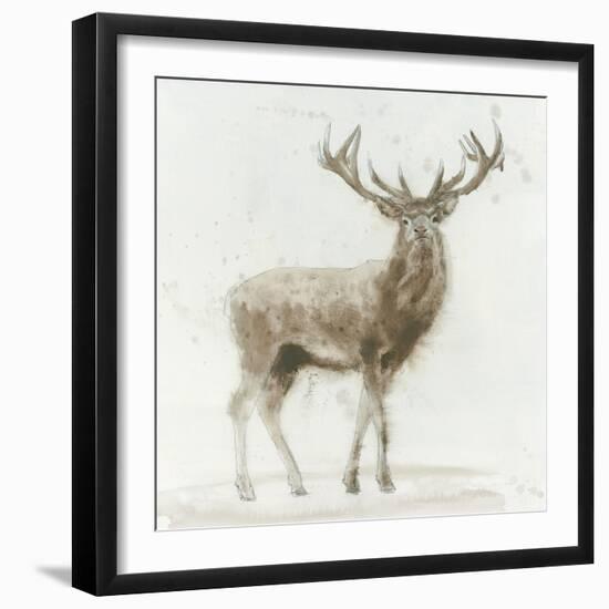 Stag v.2-James Wiens-Framed Art Print