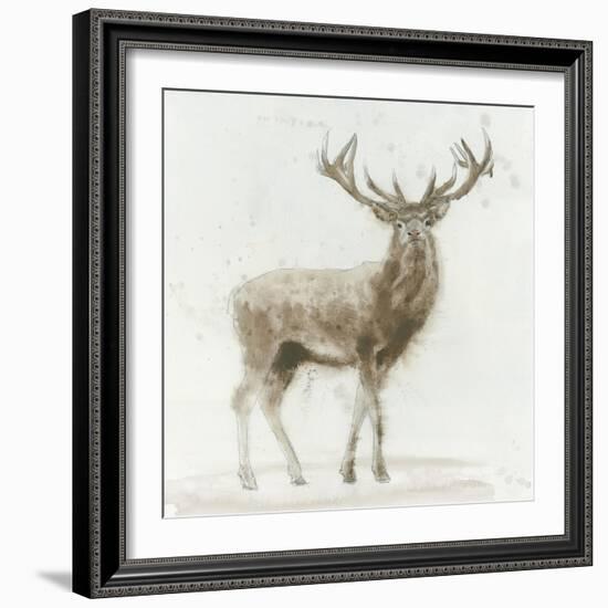 Stag v.2-James Wiens-Framed Art Print