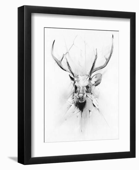 Stag-Alexis Marcou-Framed Art Print