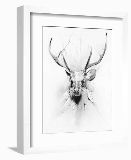 Stag-Alexis Marcou-Framed Art Print