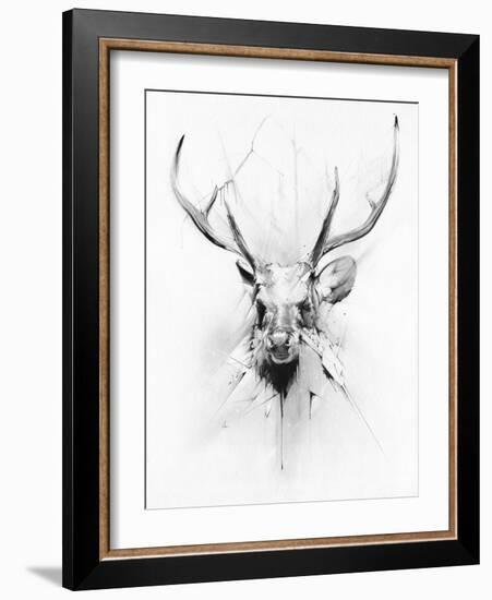 Stag-Alexis Marcou-Framed Art Print