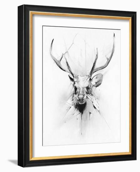 Stag-Alexis Marcou-Framed Art Print