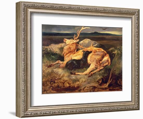 Stag-Edwin Henry Landseer-Framed Giclee Print