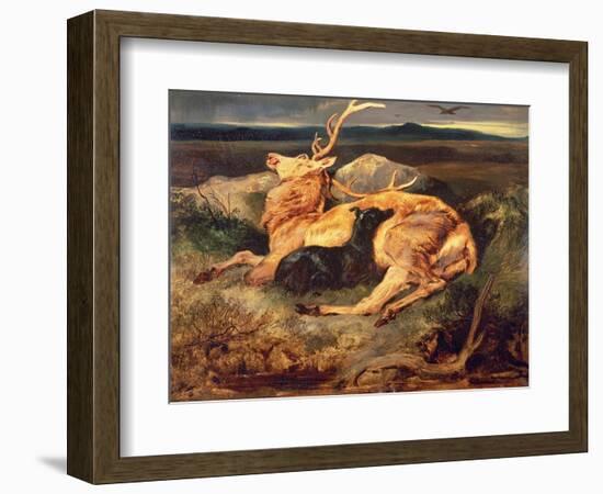Stag-Edwin Henry Landseer-Framed Giclee Print