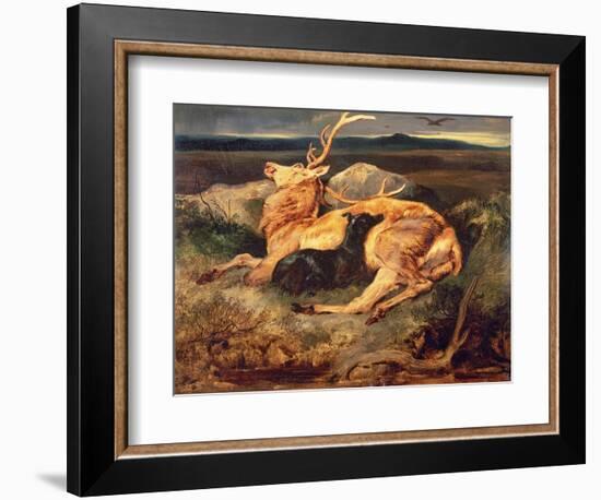 Stag-Edwin Henry Landseer-Framed Giclee Print