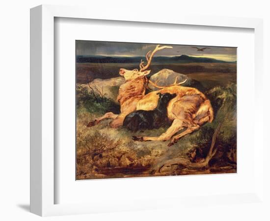 Stag-Edwin Henry Landseer-Framed Giclee Print