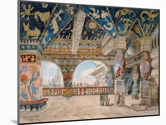 Stage Design For Nikolai Rimsky-Korsakov's Opera The Snow Maiden, 1883-Victor Mikhailovich Vasnetsov-Mounted Giclee Print