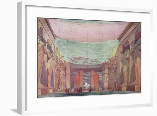 Stage Design for the Ballet Cléopatre, 1909-Léon Bakst-Framed Giclee Print