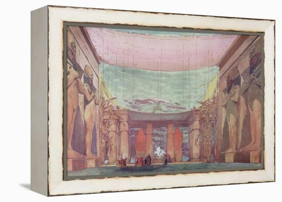 Stage Design for the Ballet Cléopatre, 1909-Léon Bakst-Framed Premier Image Canvas