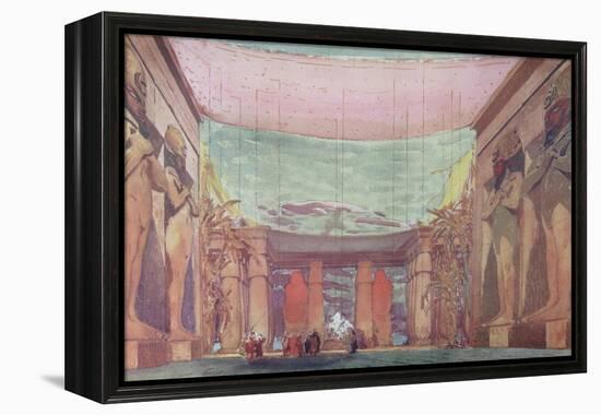 Stage Design for the Ballet Cléopatre, 1909-Léon Bakst-Framed Premier Image Canvas