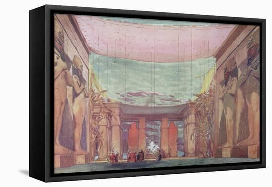 Stage Design for the Ballet Cléopatre, 1909-Léon Bakst-Framed Premier Image Canvas