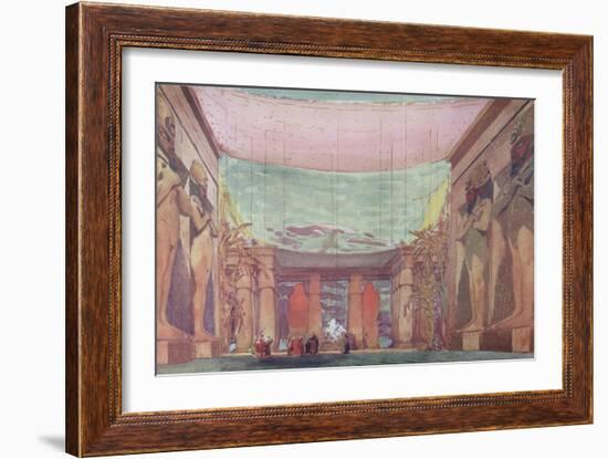 Stage Design for the Ballet Cléopatre, 1909-Léon Bakst-Framed Giclee Print