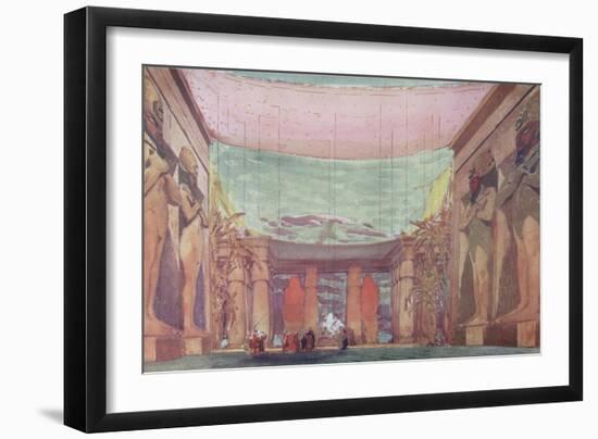 Stage Design for the Ballet Cléopatre, 1909-Léon Bakst-Framed Giclee Print