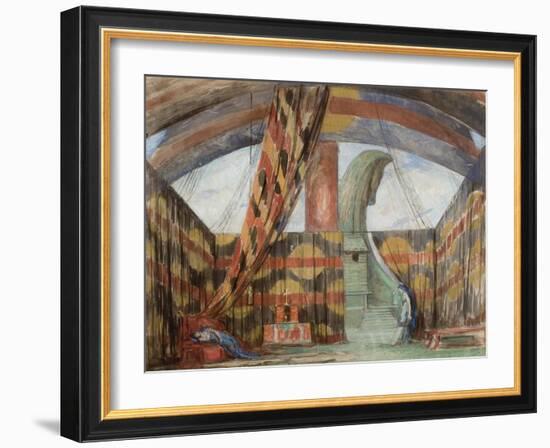 Stage Design for the Bride of Dionysus-Charles Ricketts-Framed Giclee Print