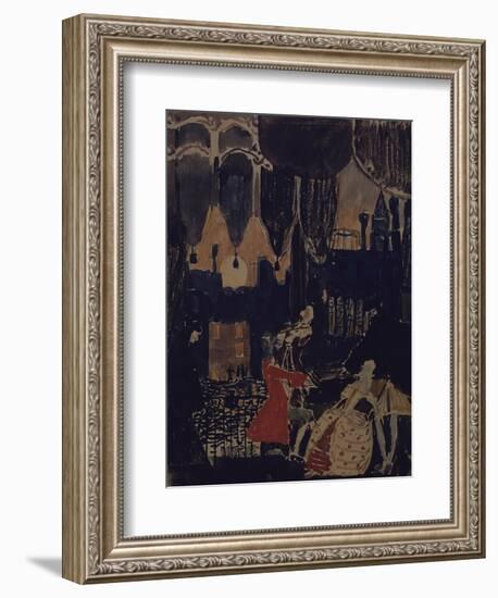 Stage Design for the Opera Mozart and Salieri by N. Rimski-Korsakov, 1902-Alexander Yakovlevich Golovin-Framed Giclee Print